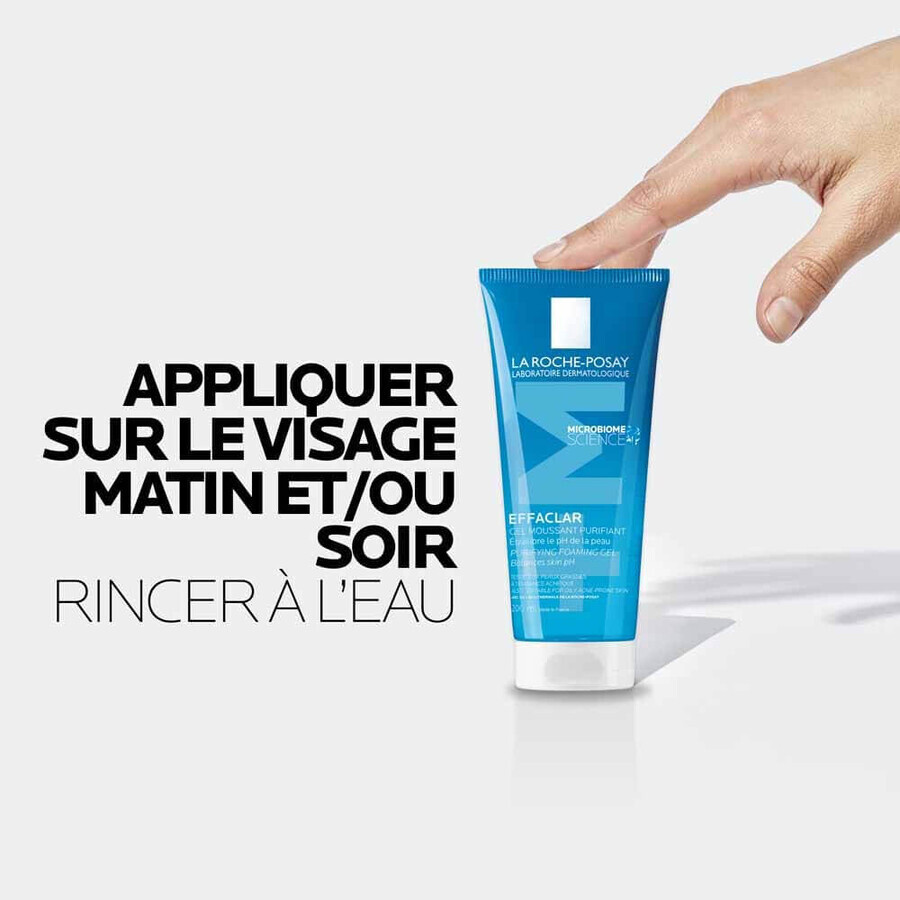 La Roche-Posay Effaclar Nettoyant visage Gel Moussant Peaux Grasses Tendance Acneique 200ml La Roche-Posay Effaclar Nettoyant visage Gel Moussant Peaux Grasses Tendance Acneique 200ml