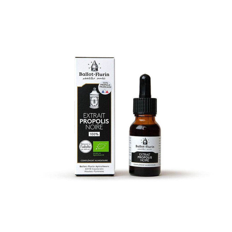 Ballot-Flurin Black Organic Propolis Extract 15ml