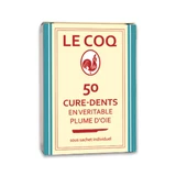 Le Coq Echte Gänsedaunen Zahnstocher X50