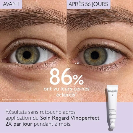 Caudalie Vinoperfect Illuminierende Augenpflege 15ml