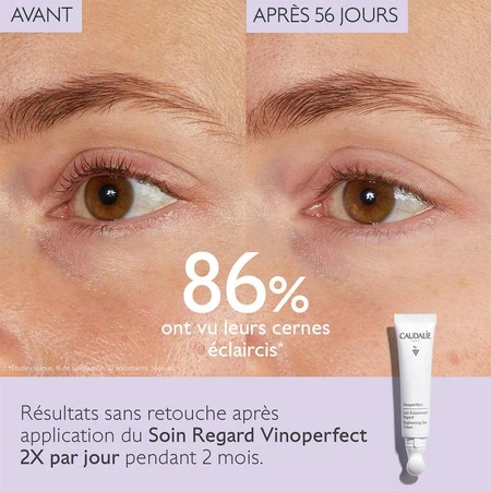 Caudalie Vinoperfect Illuminierende Augenpflege 15ml