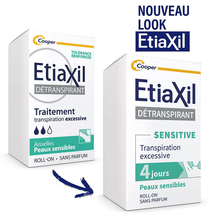 Etiaxil Detraspirant Roll-on for Underarms Sensitive Skin 15ml Etiaxil Detraspirant Roll-on for Underarms Sensitive Skin 15ml