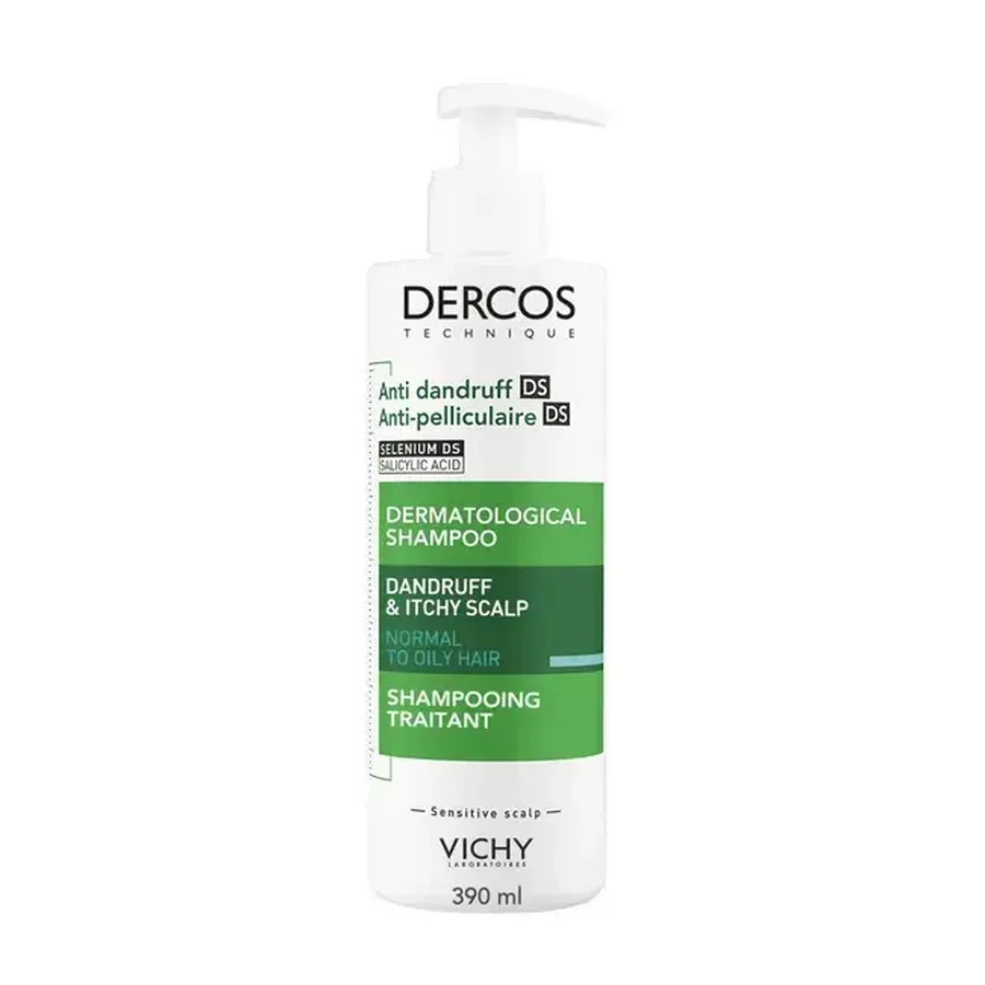 Șampon anti-mătreață pentru păr normal-gras Dercos, 390 ml, Vichy