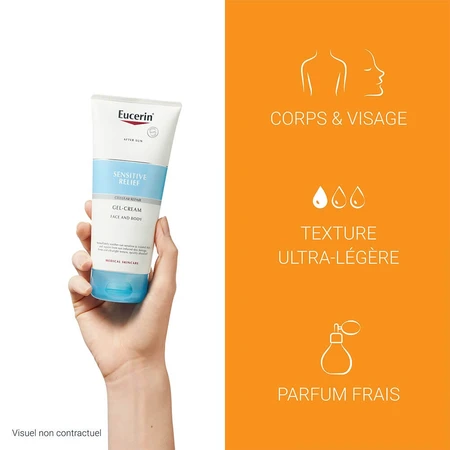 Eucerin Sun Protection Gel Crème Après-Soleil Sun Sensitive Relief 200ml
