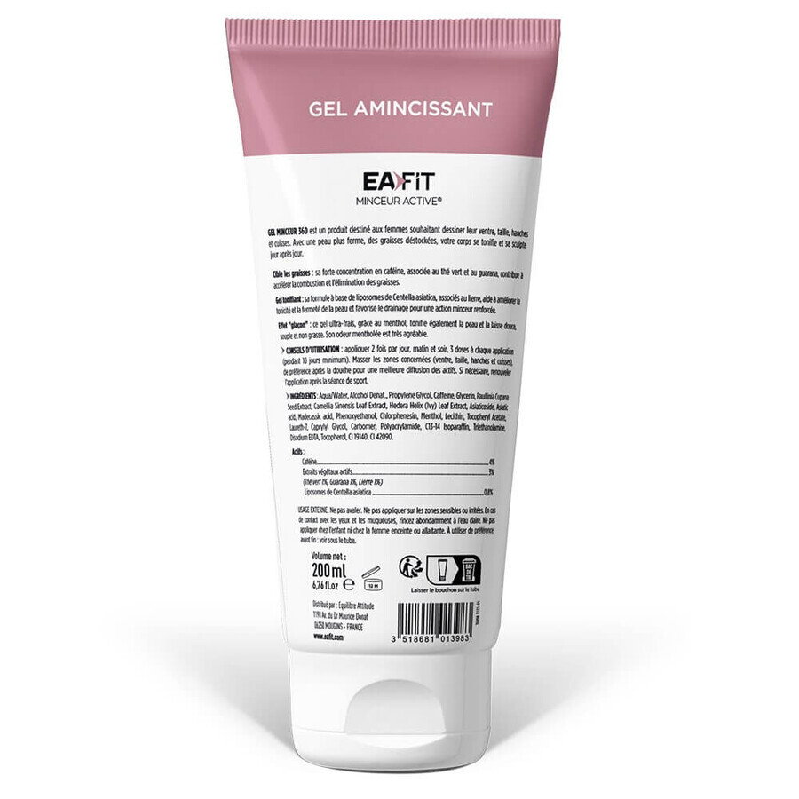 Eafit 360 Degree Slimming Gel 200 ml
