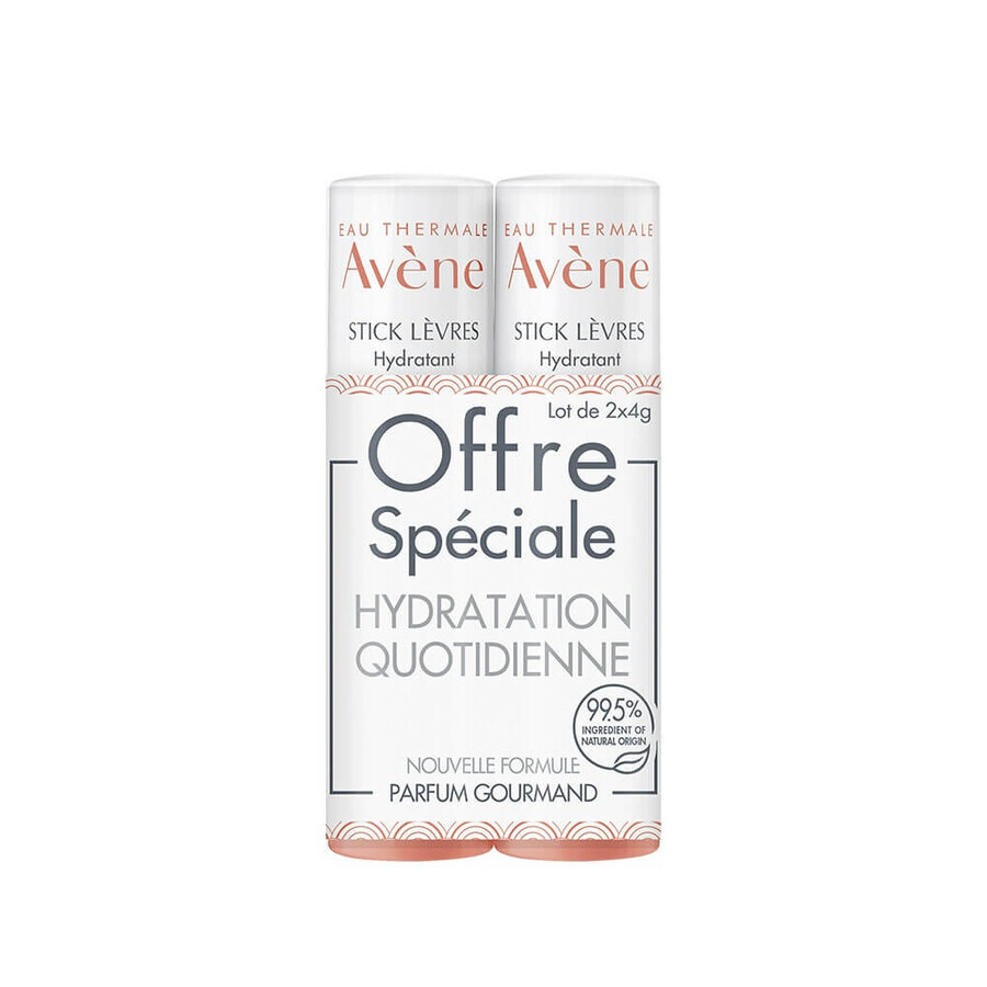 Acquista Avène Les Essentiels Balsamo labbra idratante 2x4g Avène Les Essentiels Balsamo labbra idratante 2x4g