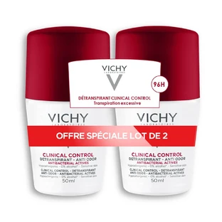 Vichy Deodorant 96-uur Anti-geur, Antitranspirant 2x50ml