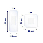 Tiritas Elastoplast Waterproof Aqua Protect 20 x20 Tiritas Elastoplast Waterproof Aqua Protect 20 x20