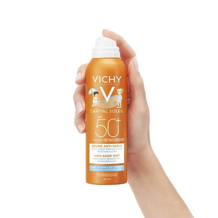 Vichy Ideal Soleil Bruma antiarena para niños Spf50+ 200 ml