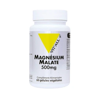 Vit'All+ Magnesio malato 500 mg 60 cápsulas
