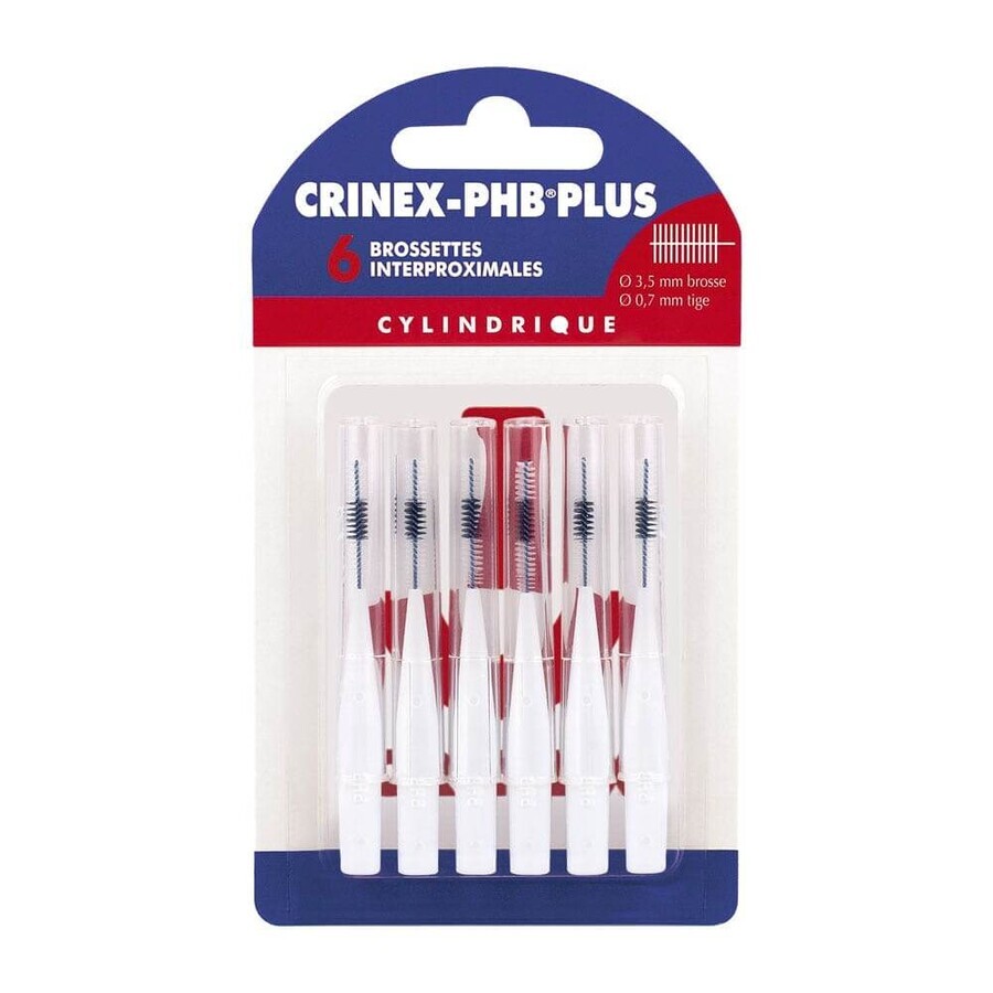 Perie interdentară cilindrică Crinex X6 Phb Plus