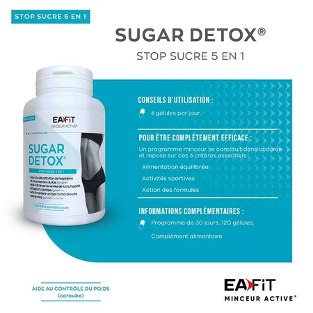 Eafit Suikerdetox 120 Gelule