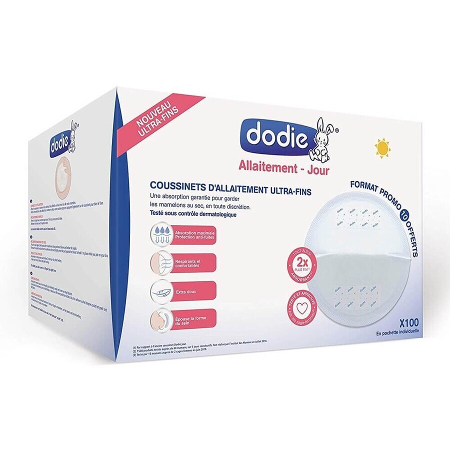 Cumpără Dodie tampoane de zi de unică folosință x100 Dodie tampoane de zi de unică folosință x100