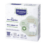Mustela Wiederverwendbare und waschbare ökologische Tücher x10 Mustela Wiederverwendbare und waschbare ökologische Tücher x10