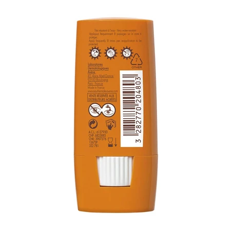 Avène Solari Stick Zonas Sensibles SPF 50+ 8g