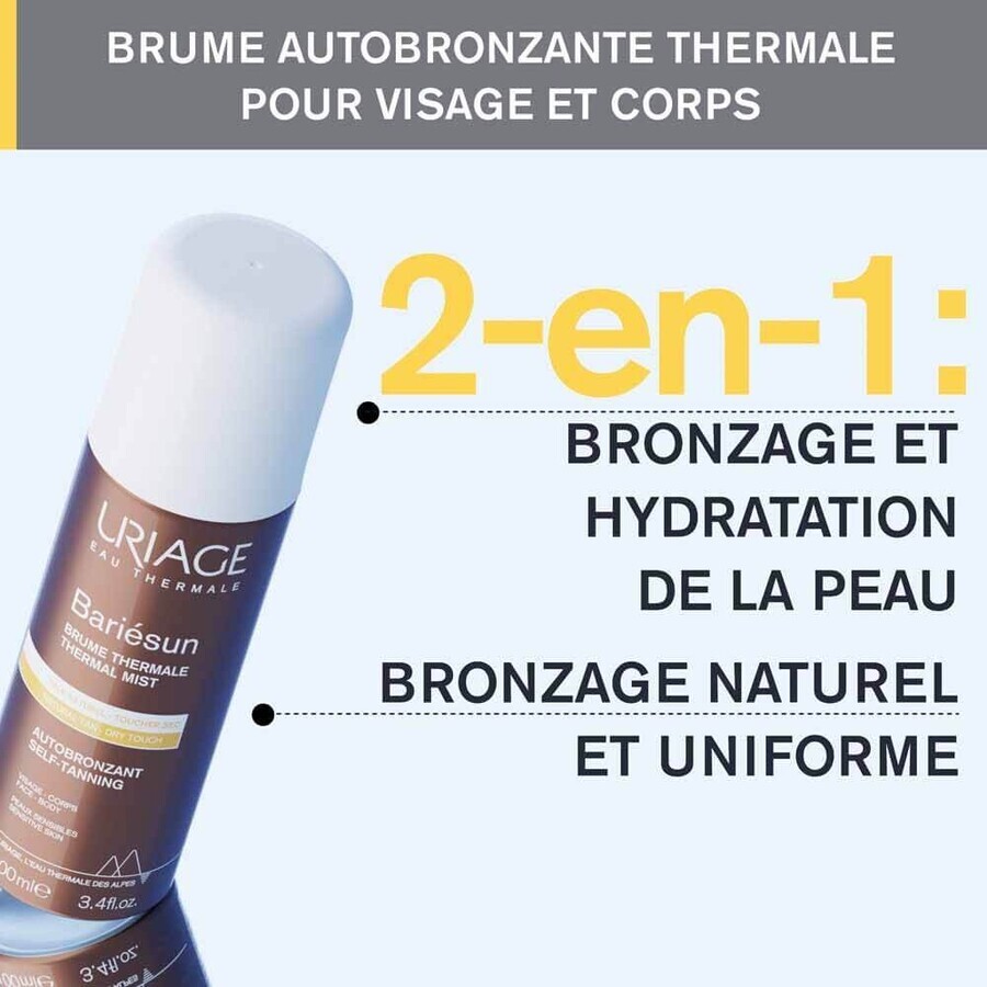Uriage Bariésun Autoabbronzante Spray Bariesun Viso E Corpo - Uriage 100 ml