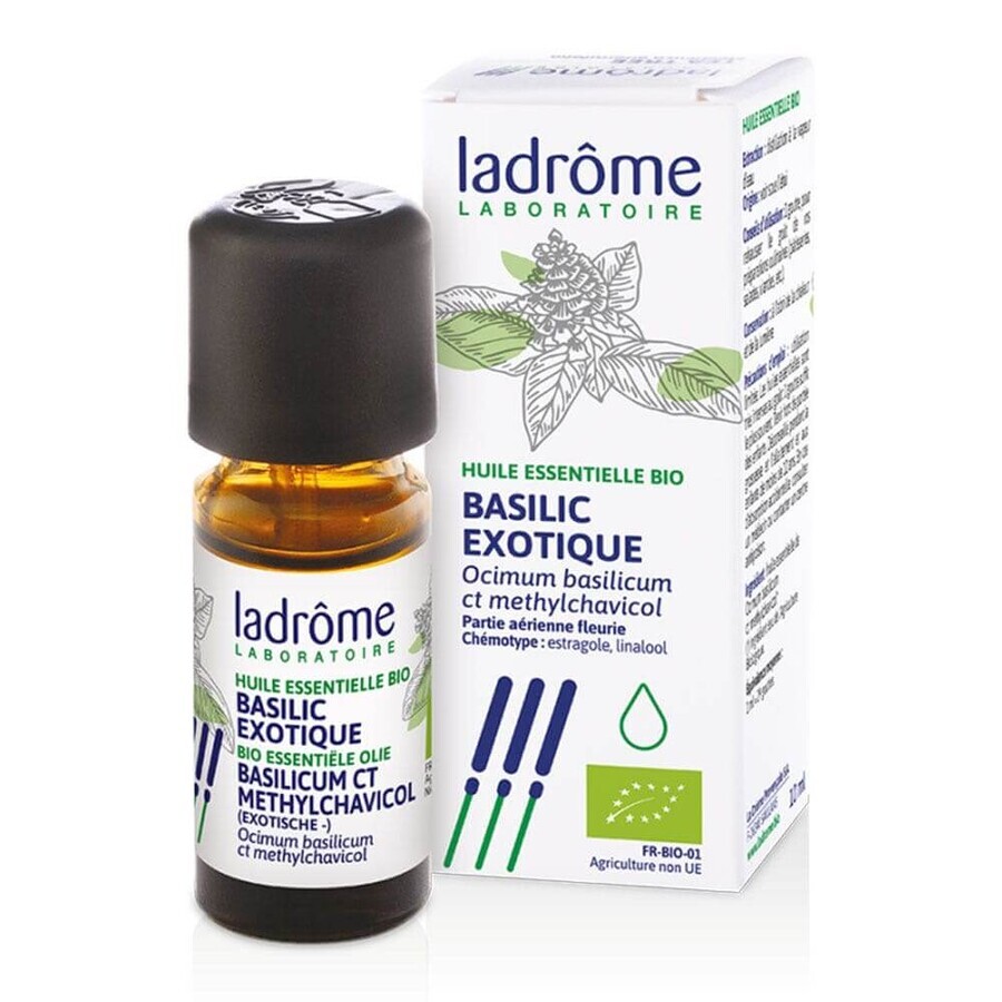 Shop Ladrôme Bio Basilikum ätherisches Öl 10ml Ladrôme Bio Basilikum ätherisches Öl 10ml