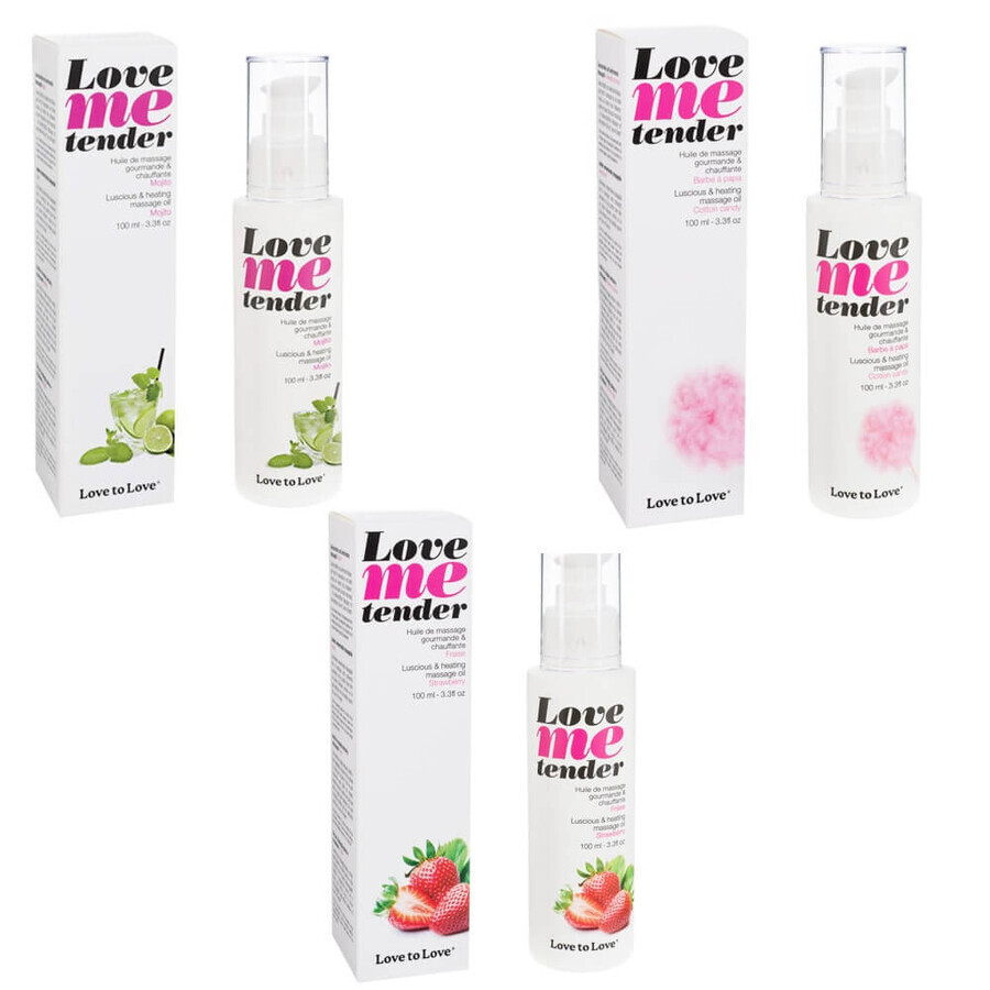 Love To Love Me Tender warming massage oil 100ml