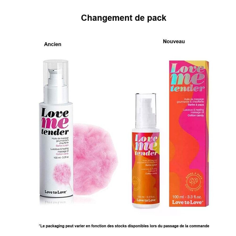 Love To Love Me Tender warming massage oil 100ml