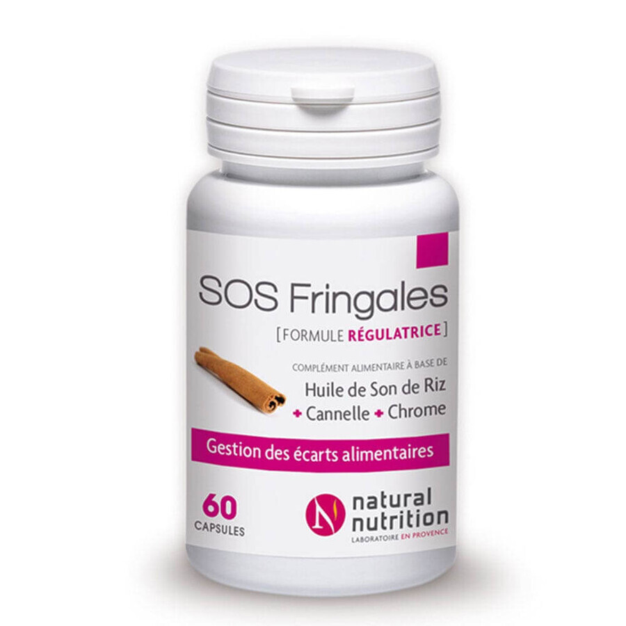 Natürliche Ernährung Sos Fringales 60 Kapseln