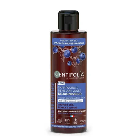 Centifolia Organic Violet Dejaunizing Shampoo Organic gray, white and blond hair 200 ml