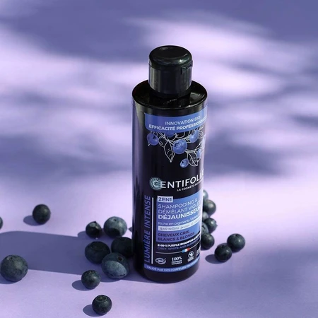 Centifolia Organic Violet Dejaunizing Shampoo Organic gray, white and blond hair 200 ml