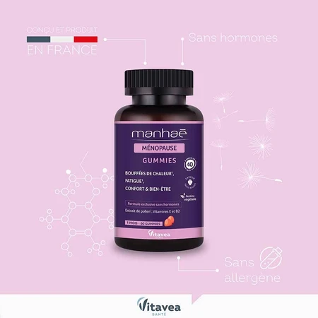 Manhaé Menopause 30 Gummibärchen