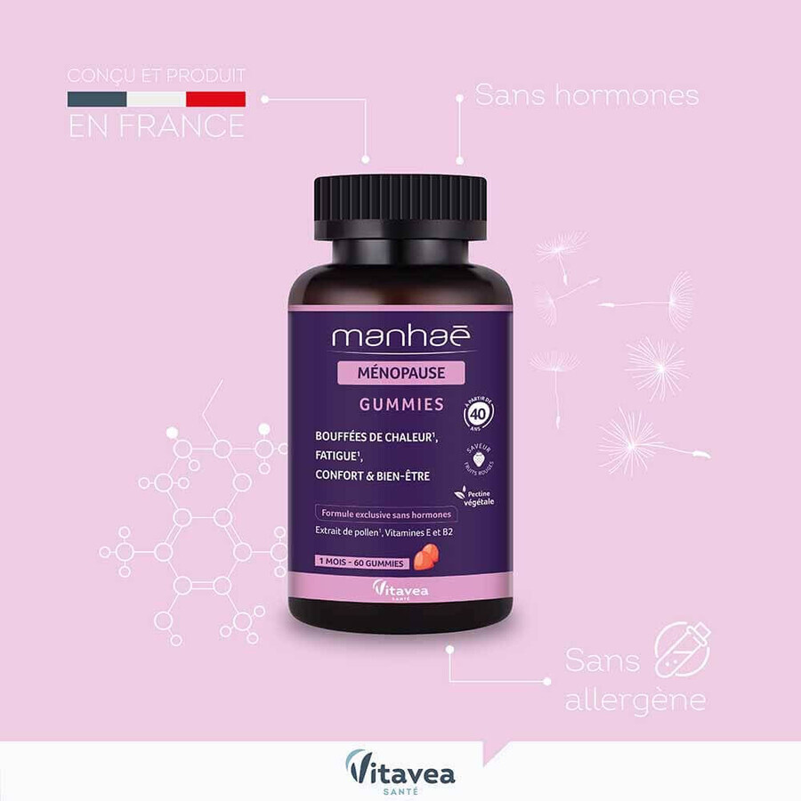 Manhaé Menopausia 30 gominolas