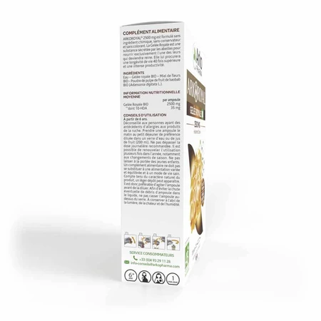 Arkopharma Arkoroyal Gelée royale 2500mg 20 ampoules