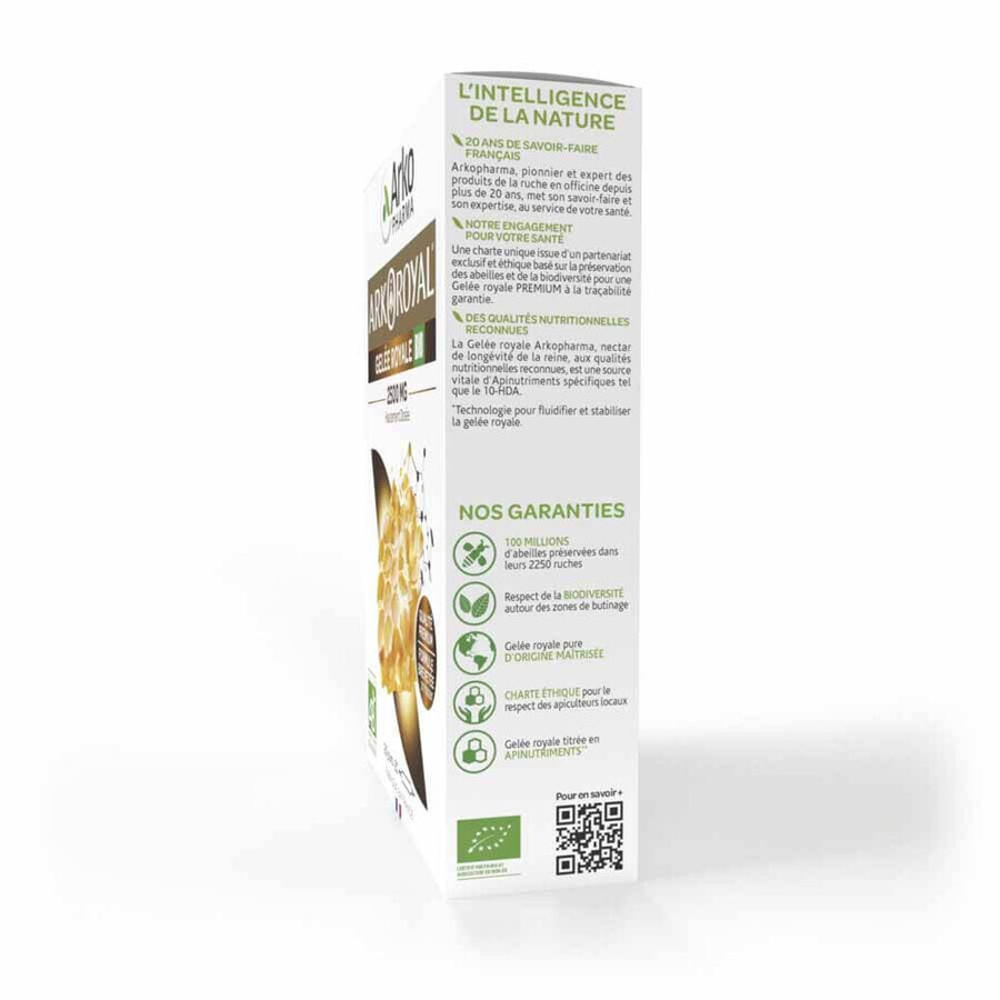 Arkopharma Arkoroyal Royal Jelly 2500mg 20 unidose