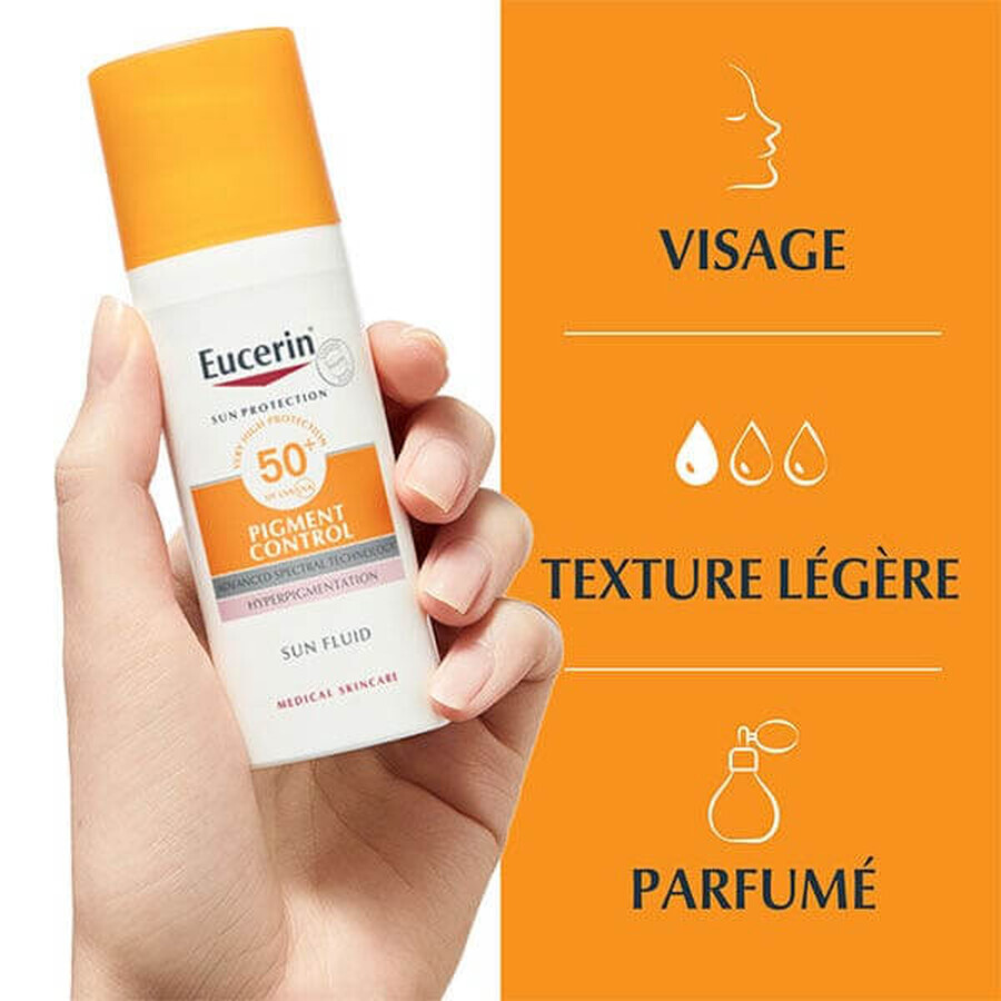 Eucerin Sonnenschutz Pigment Control Fluid SPF50 Anti Stain 50ml Eucerin Sonnenschutz Pigment Control Fluid SPF50 Anti Stain 50ml