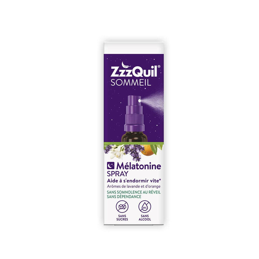 ZzzQuil Melatonina Spray para dormir 30ml