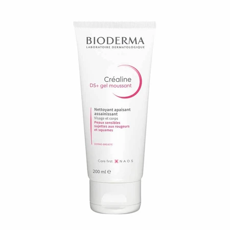 Bioderma Crealine Verzachtende en Reinigende Reinigingsgel Ds+ 200ml