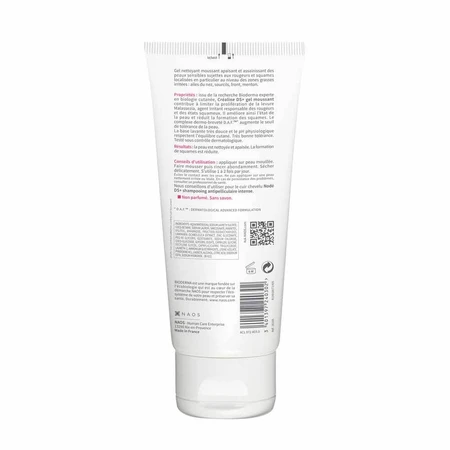 Bioderma Crealine Verzachtende en Reinigende Reinigingsgel Ds+ 200ml