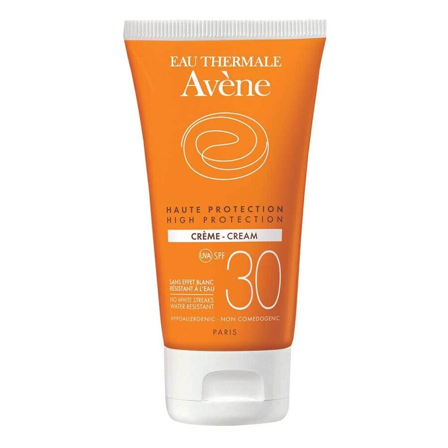 Avène Solari Hoge Bescherming Crème Spf30 Gevoelige en Droge Huid 50ml