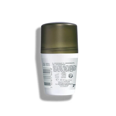 Sanoflore Desodorantes 48h Organic Mentha Desodorante para Mujeres y Hombres 50ml