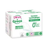 Love&Green Anti-irritation Super Hypoallergenic Tampons x12