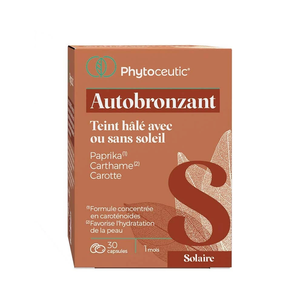 Phytoceutic Self Tanning Avec Ou Sans Soleil 30 Capsules