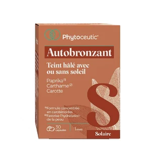 Phytoceutic Self Tanning Avec Ou Sans Soleil 30 Capsules