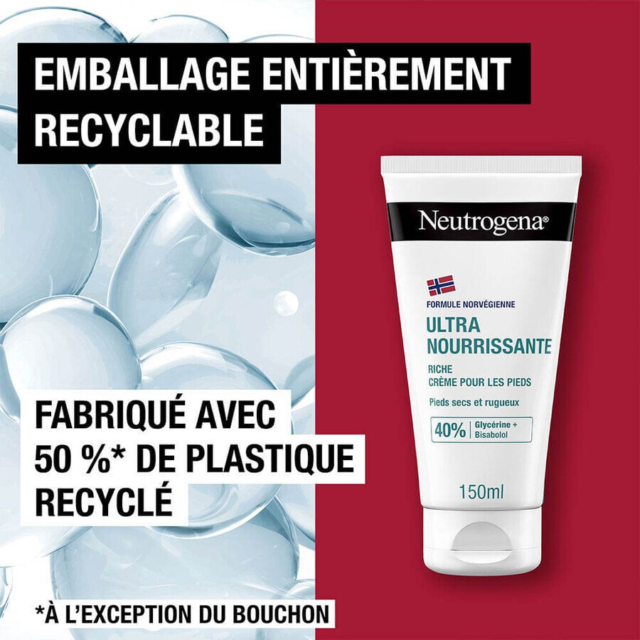Neutrogena Reichhaltige, ultra-nährende Fußcreme Norwegische Formel 150 ml