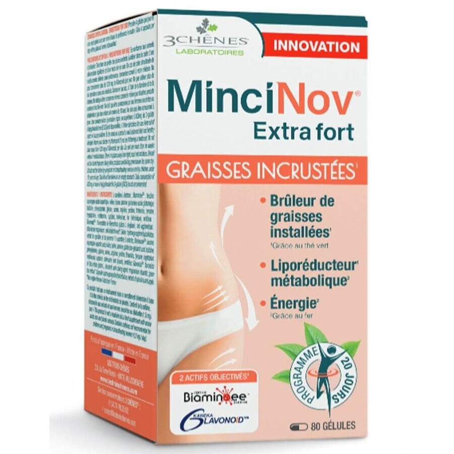 Winkel op 3 Chênes Mincinov Extra Sterk 80 capsules 3 Chênes Mincinov Extra Sterk 80 capsules