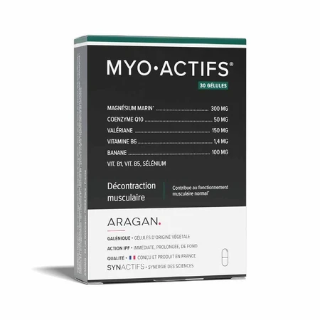 Aragan Synactifs Relajación Muscular Mioactiva 30 cápsulas