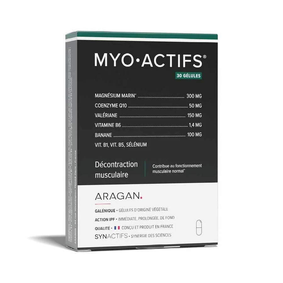 Aragan Synactifs Relajación Muscular Mioactiva 30 cápsulas