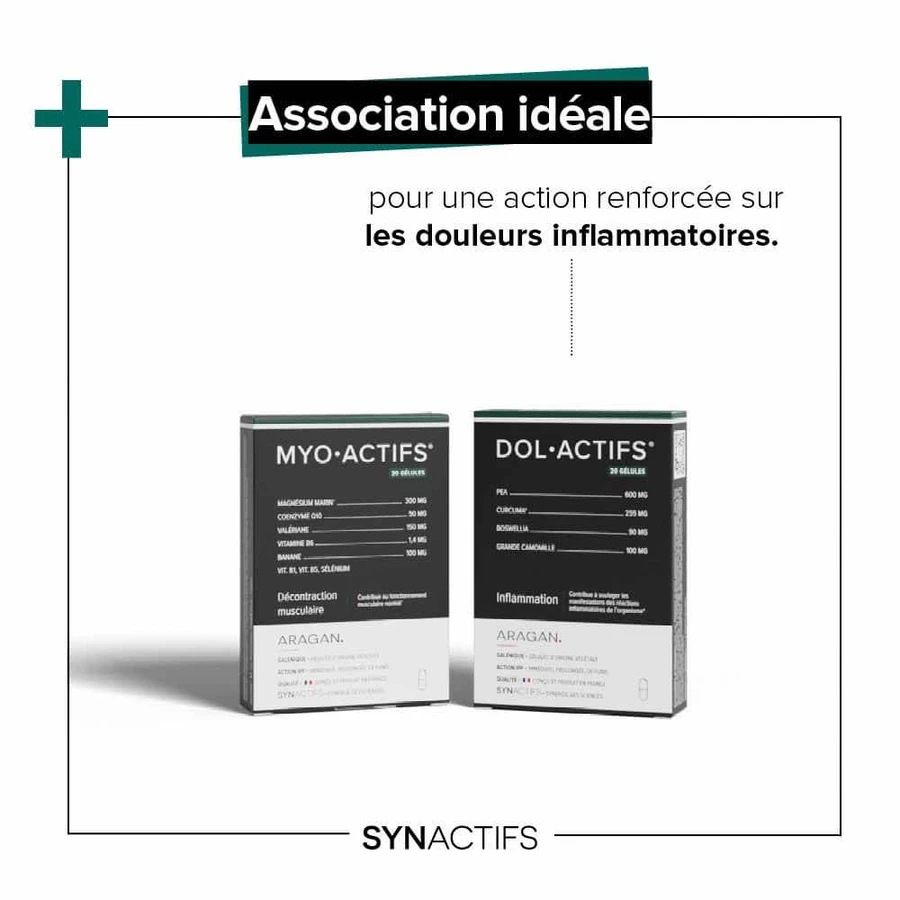 Aragan Synactifs Relajación Muscular Mioactiva 30 cápsulas