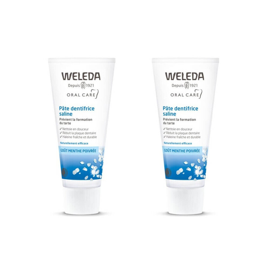 Weleda Saline Toothpaste 2x75ml