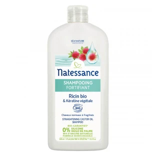Natessance Fortifying Shampoo With Organic Castor Oil and Vegetable Keratin 500ml