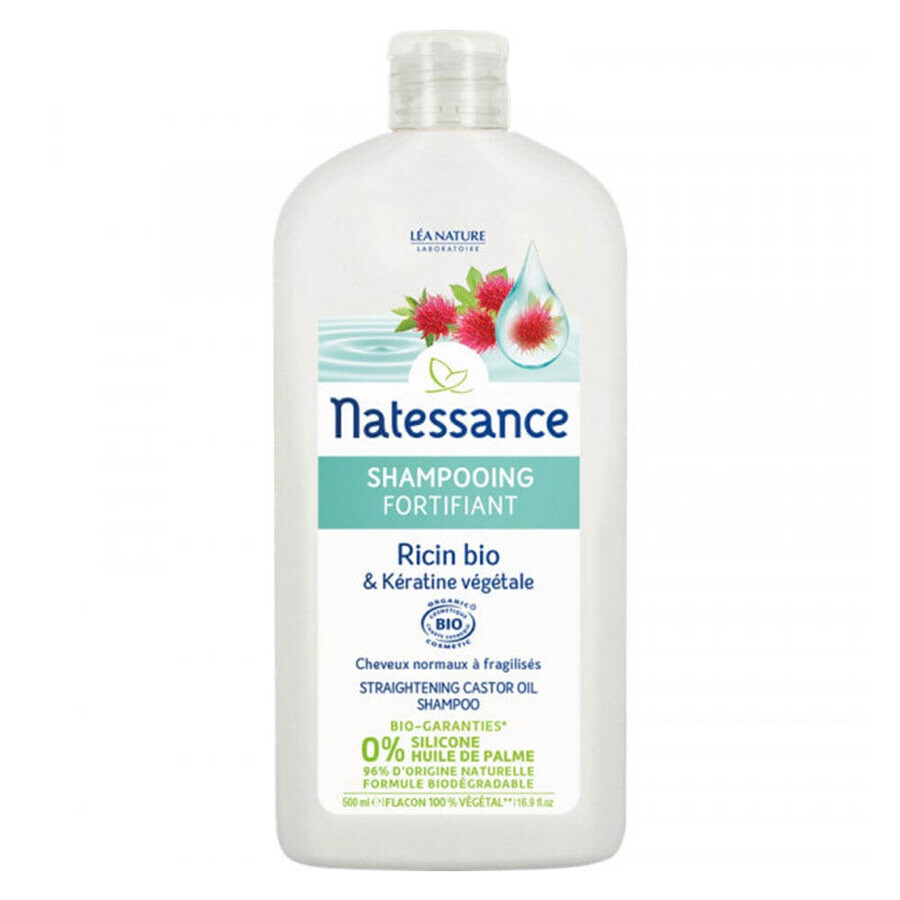 Winkel op Natessance Versterkende Shampoo Met Organische Castorolie en Plantaardige Keratine 500ml Natessance Versterkende Shampoo Met Organische Castorolie en Plantaardige Keratine 500ml