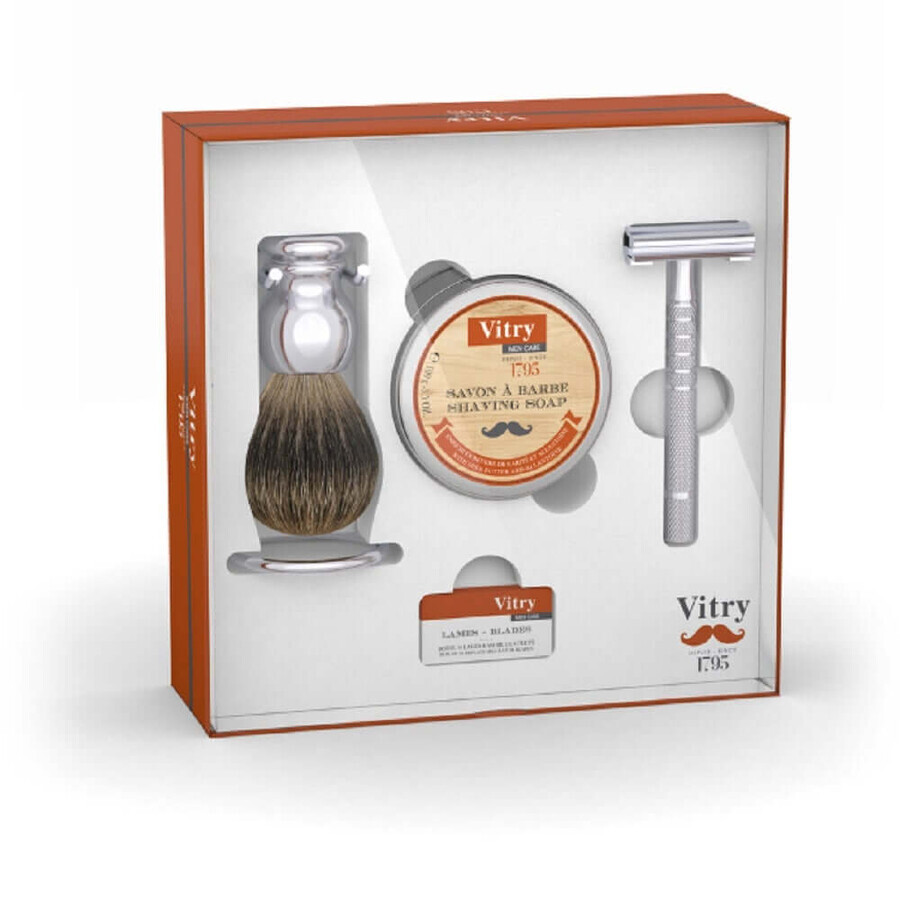 Vitry Men Care Set de Afeitado Tradicional