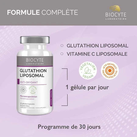 Biocyte Glutathione Liposomal 30 Gelule