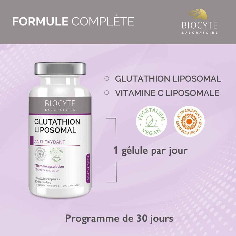 Biocyte Glutathion Liposomal 30 Geluli Biocyte Glutathion Liposomal 30 Geluli